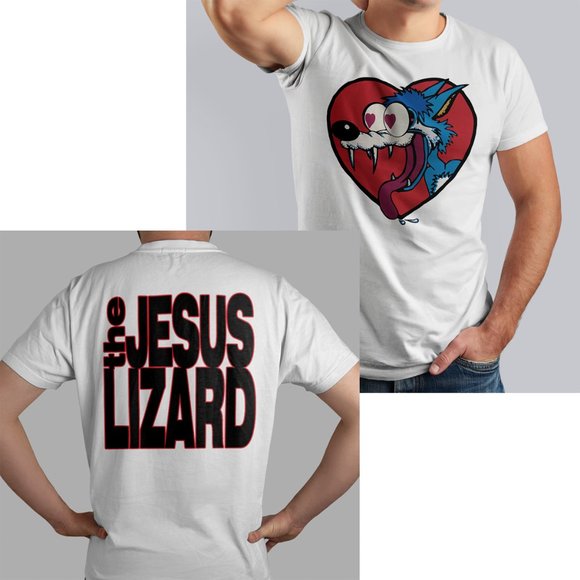 Gildan "The Jesus Lizard" Unisex T-Shirt / White M-2XL - Picture 1 of 4